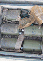 В городе Счастье СБУ обнаружила схрон боеприпасов (фото)