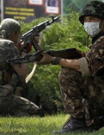 В центре Донецка началась стрельба