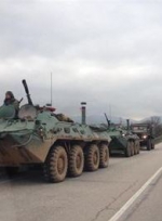 Российские военные выставили блокпост на Херсонщине