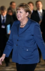 Канцлер Германии Ангела Меркель высоко оценила мужество демонстрантов в Украине