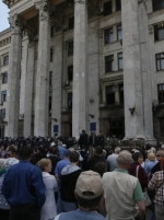 МВД: Люди в Доме профсоюзов в Одессе могли умереть от флороформа