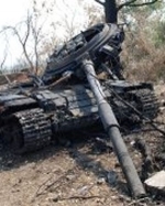 Силы АТО уничтожили вражеские танки под Дебальцево