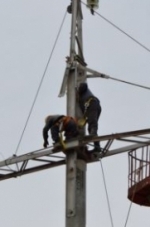 Энергетики отключили одну ветку поставки электричества в Крым