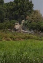 Грузовой самолет с российским экипажем потерпел крушение в Южном Судане