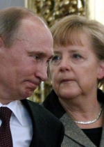 Путин говорил с Меркель по Украине