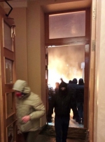 В Черкассах милиция отказалась отпускать задержанных во время штурма ОГА