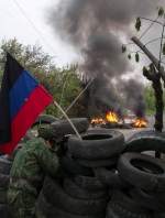 Под Славянском снова противостояние силовиков и диверсантов. Есть жертвы (фото)