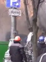 На Грушевского заканчиваются шины, атаку силовиков отбили