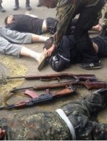 В Мариуполе задержаны вооруженные террористы (фото, видео)