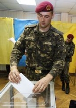 Примерно 80% военных уже проголосовали зоне АТО