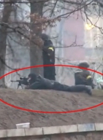 Появилось видеодоказательство того, что "беркутовцев" прикрывали снайперы (фото., видео)