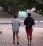 Журналисты "Громадського" после освобождения отказались общаться с представителями "российского зомби-ТВ" (+ ФОТО, ВИДЕО)