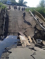 Боевики готовятся подорвать все мосты в Харцызске