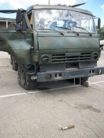 Украинские военные захватили КамАЗ российской армии с оружием