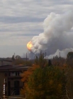 В ДОНЕЦКЕ ВЗОРВАЛСЯ ХИМЗАВОД (ФОТО, ВИДЕО)