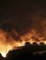 В сети появилось видео последствий взрыва в Китае (видео)