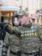 Нацгвардия взялась партулировать центр Харькова (фото)