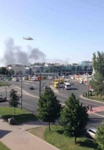 В ходе АТО возле ж/д вокзала в Донецке погиб мужчина (фото)