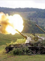 Артиллерия уничтожила часть боевиков с техникой