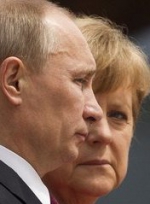 Путин, Меркель и Олланд обсудили события в Украине