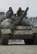 На Киев выехали танки