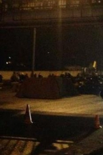 Активисты Майдана блокируют Броварскую трассу, ожидая приезда «титушек» и военных