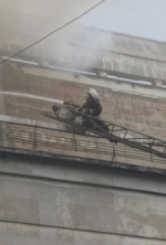 В Черкассах сгорел театр (фото, видео)