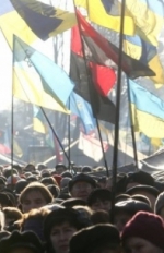 Почти половина украинцев выражает поддержку Евромайдану