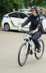 В Одессе заработали велополицейские