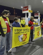 Семерых активистов Greenpeace, пикетировавших возле платформы "Газпрома", арестовали на 2 месяца(фото)