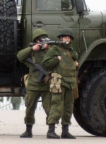 Ночью в Крыму обошлось без нападений на военные части