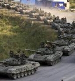В Украину со стороны России зашла колонна танков