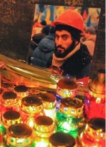 Тело 21-летнего активиста Сергея Нигояна привезли в родное село