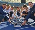 Участники пробега за мир в Украине прибыли в Брюссель