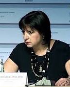 На саммите в  Риге Яресько отказалась выступать на русском (видео)