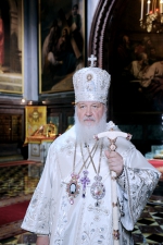 Предстоятель Русской Церкви Кирилл возглавил торжественное богослужение в Храме Христа Спасителя в Москве (+ ФОТО)