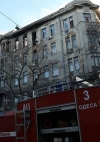 В одесском колледже до сих пор тушат пожар и ищут пятерых пропавших людей