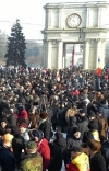 В Кишеневе продолжаются масштабные митинги (фото)