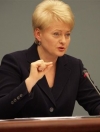 Грибаускайте пообещала помочь Украине вооружением